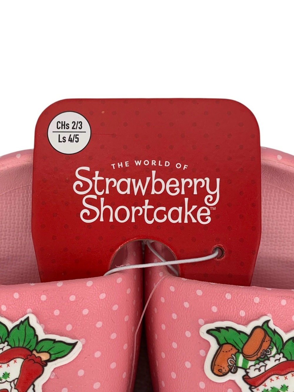 Strawberry Shortcake Foam Slip-On Sandals W4/5 or K2/3 (GirlhoodCore 70’s 80’s) - Picture 6 of 6